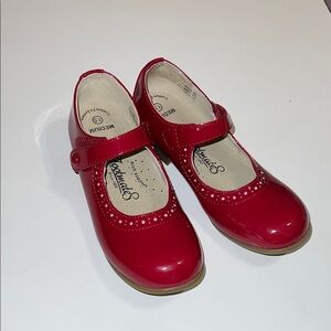FootMates Red Mary Jane Dress Shoes